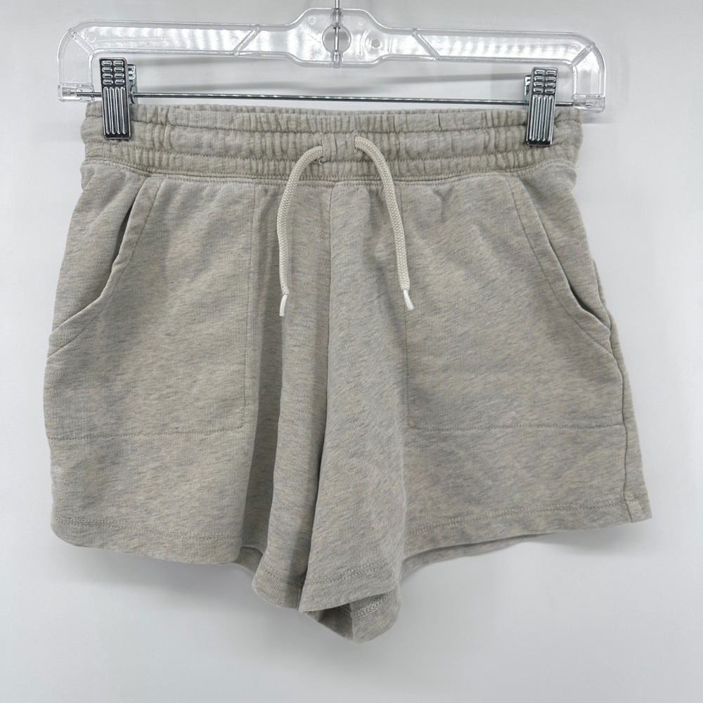 Old Navy Girls Vintage Sweat Shorts Light Heather Gray L 10-12 872971-01